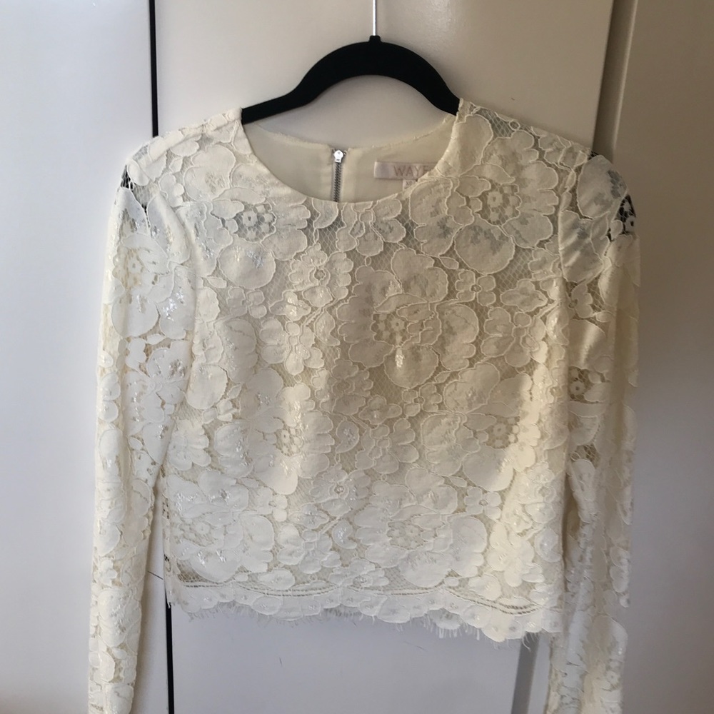White Flower Blouse